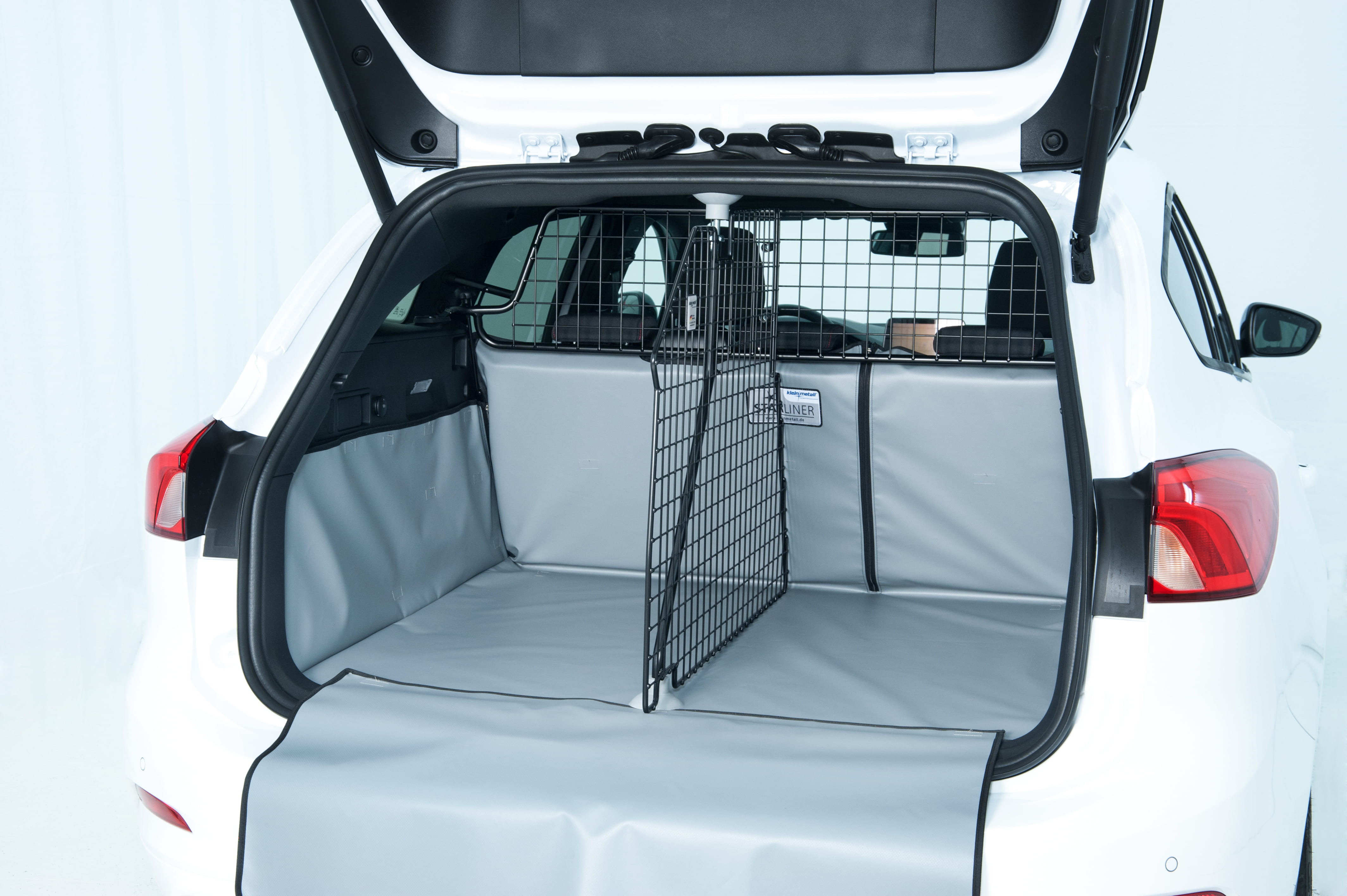 Auto Leder Kofferraummatte Kofferraumwanne für Ford Puma 2019-2023
