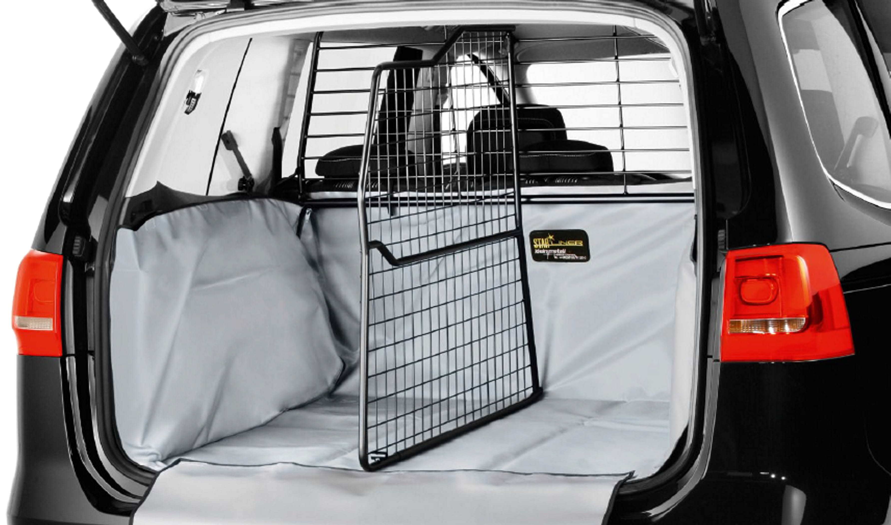 Hess Automobile - Trenngitter Hundeschutzgitter Trennwand quer Original VW  Caddy Ladefläche Kofferraum Trennung