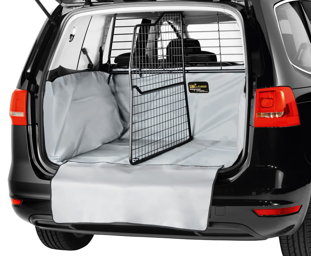 CARSTYLER® Kofferraummatte Kofferraumschutz Hund Für VW Touran 2